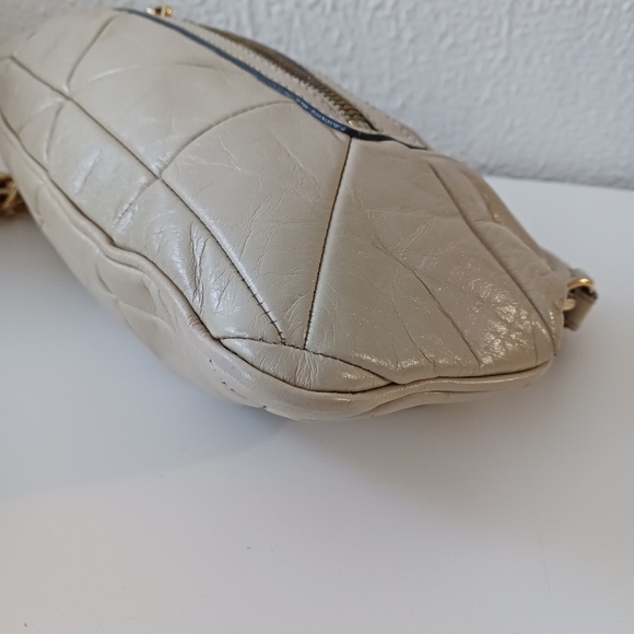 Vintage Marc Jacobs quilted ivory genuine leather shoulder bag - Picture 13 of 16